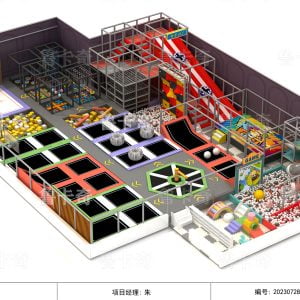 Trampoline park equipment
